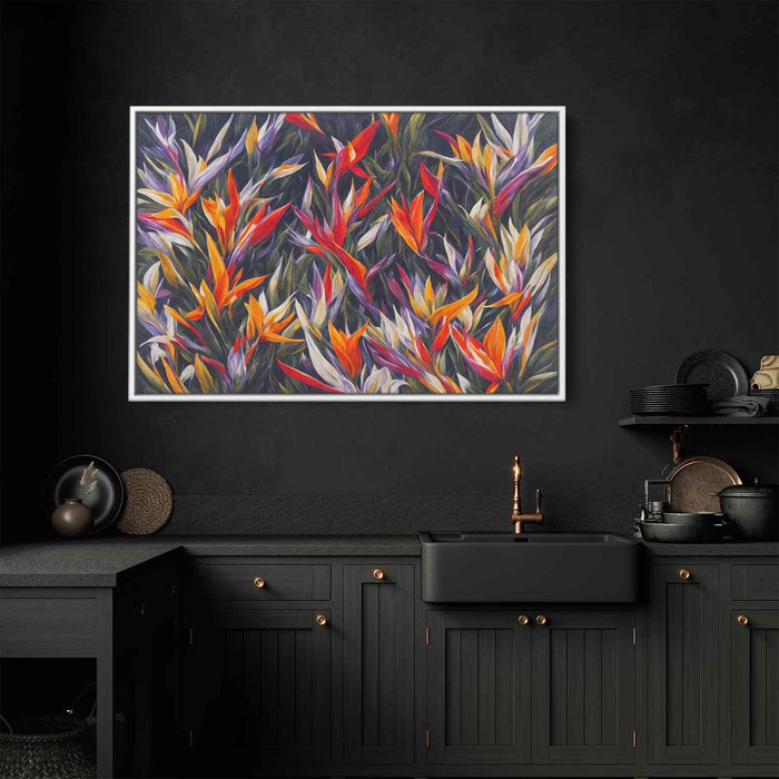 Contemporary Oil Birds of Paradise #101 - Kanvah