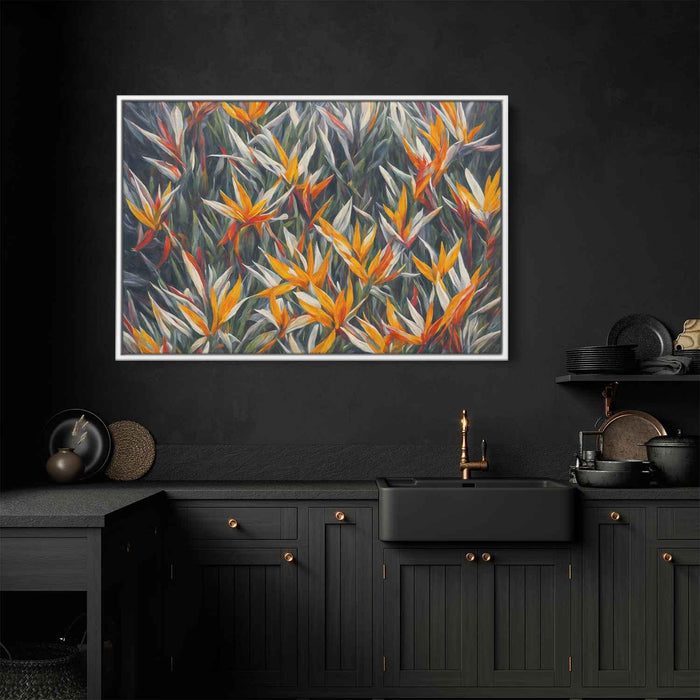 Contemporary Oil Birds of Paradise #102 - Kanvah