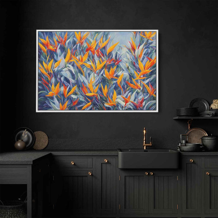 Contemporary Oil Birds of Paradise #131 - Kanvah