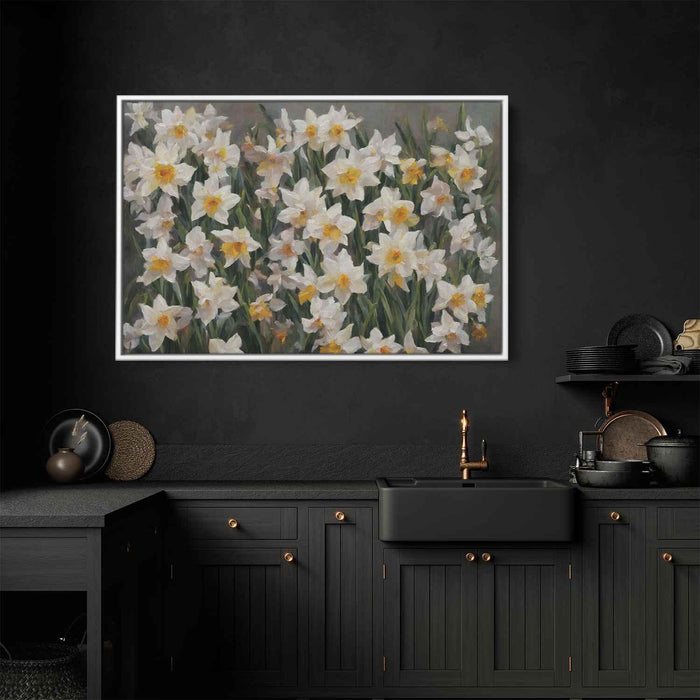 Contemporary Oil Daffodils #131 - Kanvah