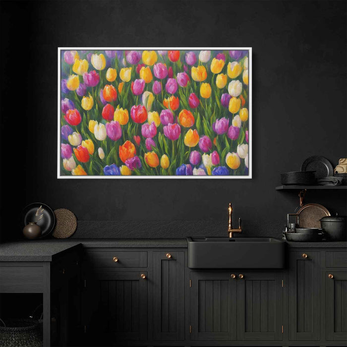 Enchanting Abstract Tulips #102 - Kanvah