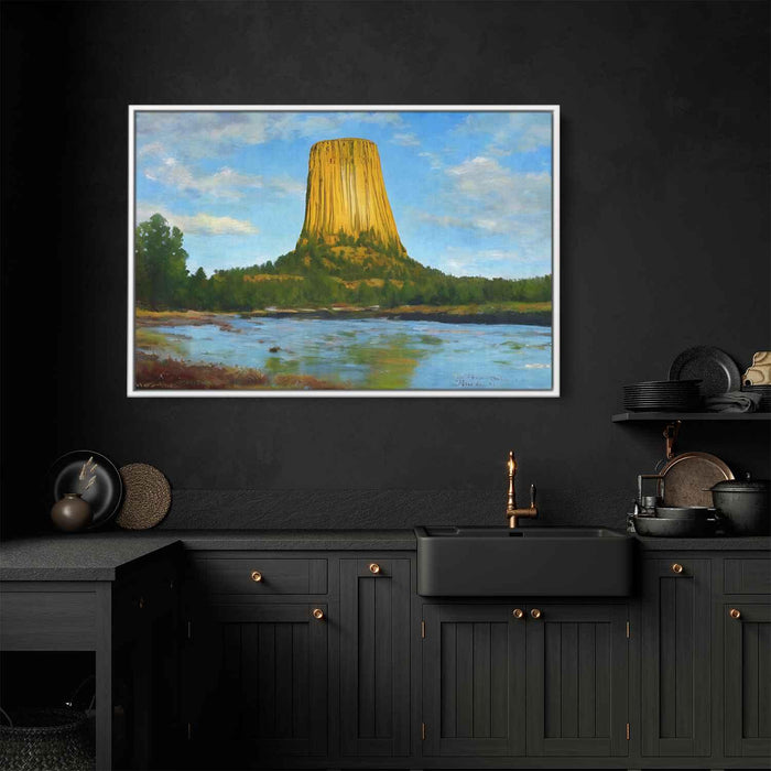 Impressionism Devils Tower #132 - Kanvah