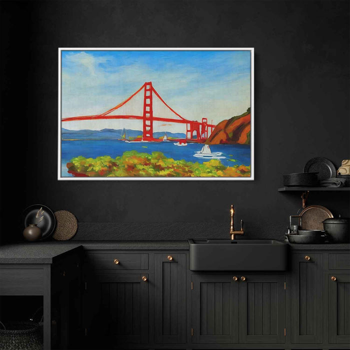 Impressionism Golden Gate Bridge #101 - Kanvah