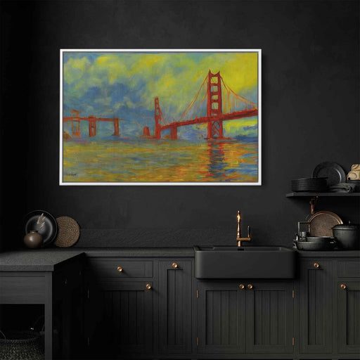 Impressionism Golden Gate Bridge #130 - Kanvah