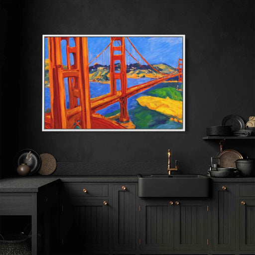 Impressionism Golden Gate Bridge #131 - Kanvah