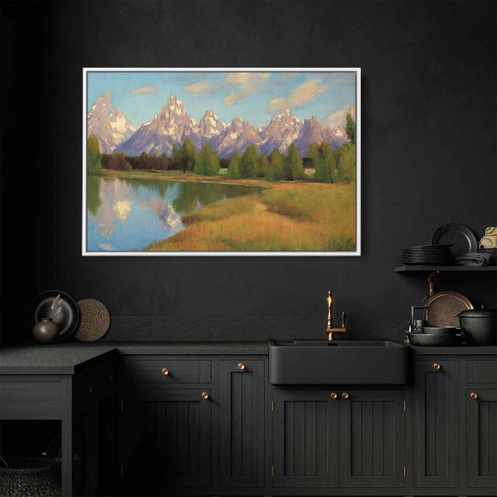 Impressionism Grand Tetons #121 - Kanvah