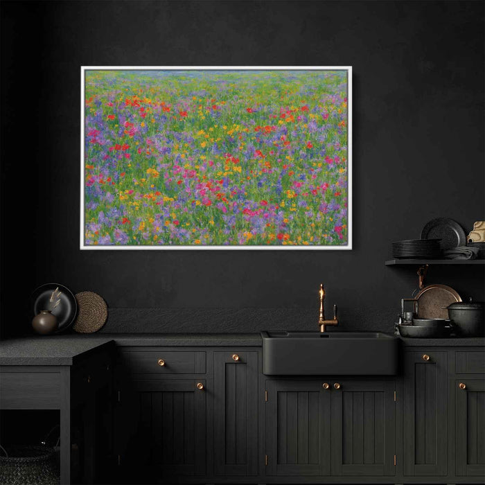 Impressionist Oil Wild Flowers #115 - Kanvah