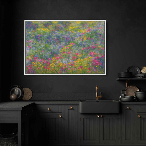 Impressionist Oil Wild Flowers #124 - Kanvah