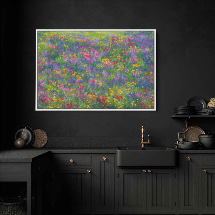 Impressionist Oil Wild Flowers #135 - Kanvah