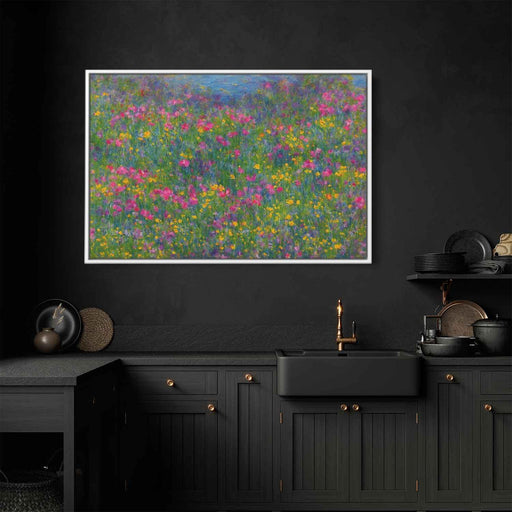 Impressionist Oil Wild Flowers #136 - Kanvah