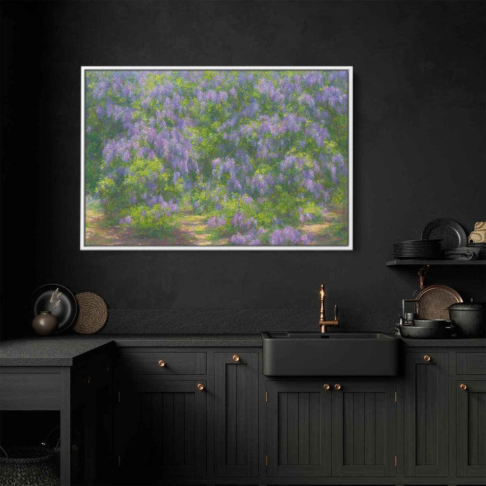 Impressionist Oil Wisteria #101 - Kanvah