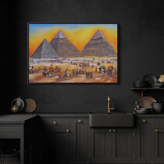 Abstract Pyramids of Giza #122 - Kanvah
