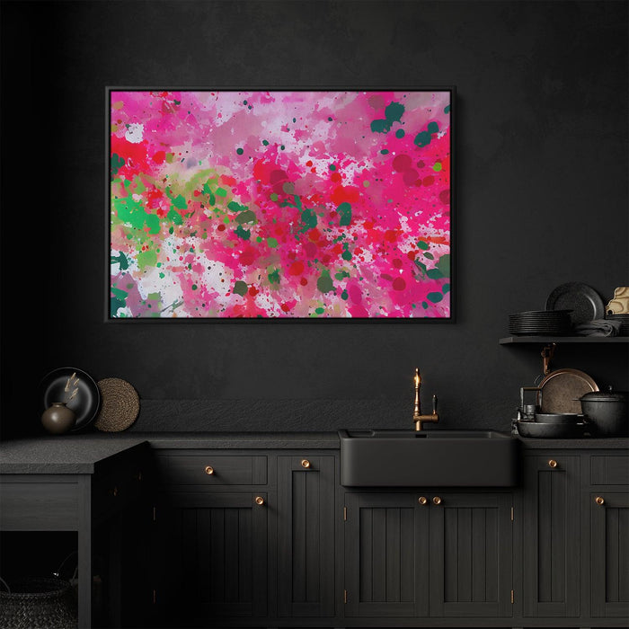 Pink Abstract Splatter #122 - Kanvah