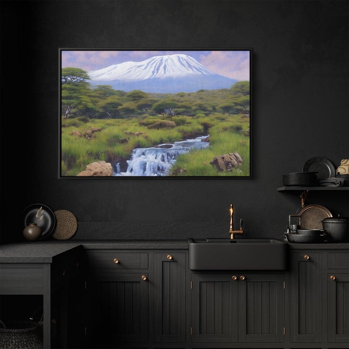 Realism Mount Kilimanjaro #122 - Kanvah