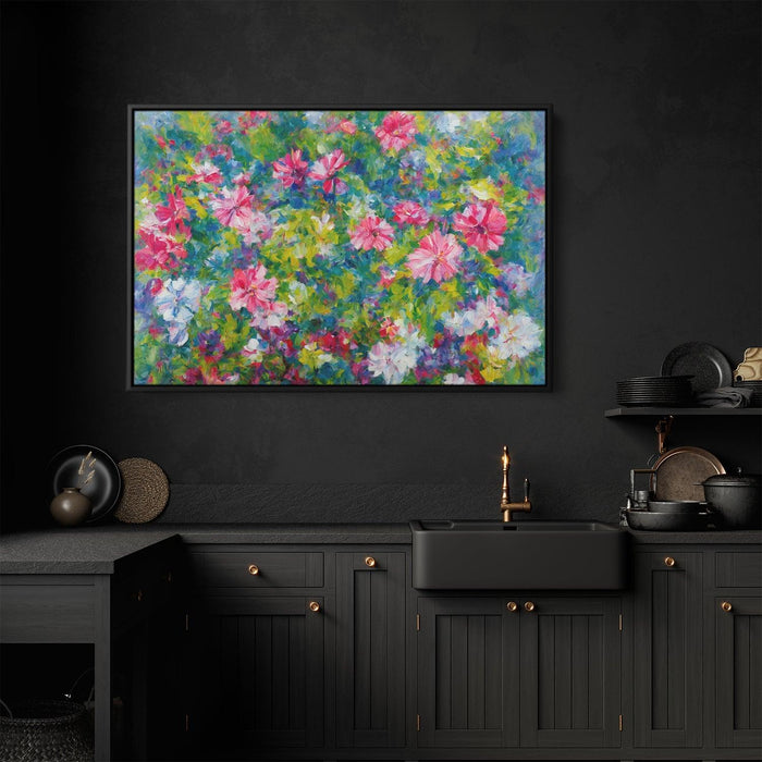 Realistic Oil Tropical Flowers #122 - Kanvah