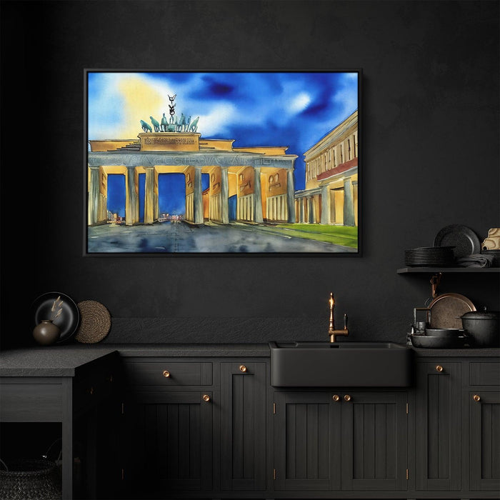 Watercolor Brandenburg Gate #122 - Kanvah