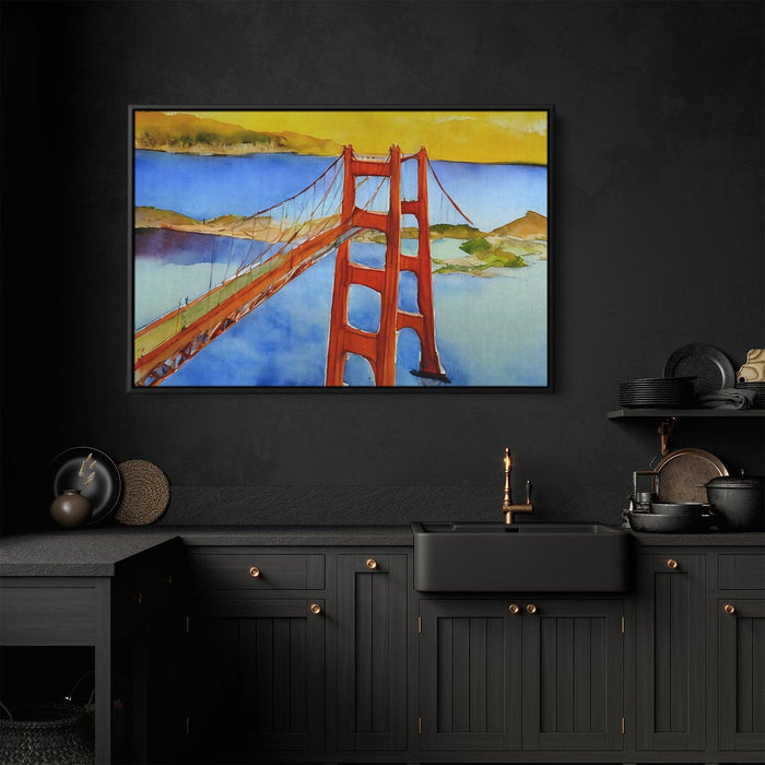 Watercolor Golden Gate Bridge #122 - Kanvah