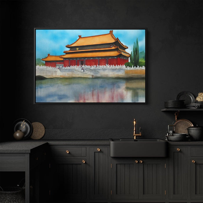 Watercolor Forbidden City #122 - Kanvah