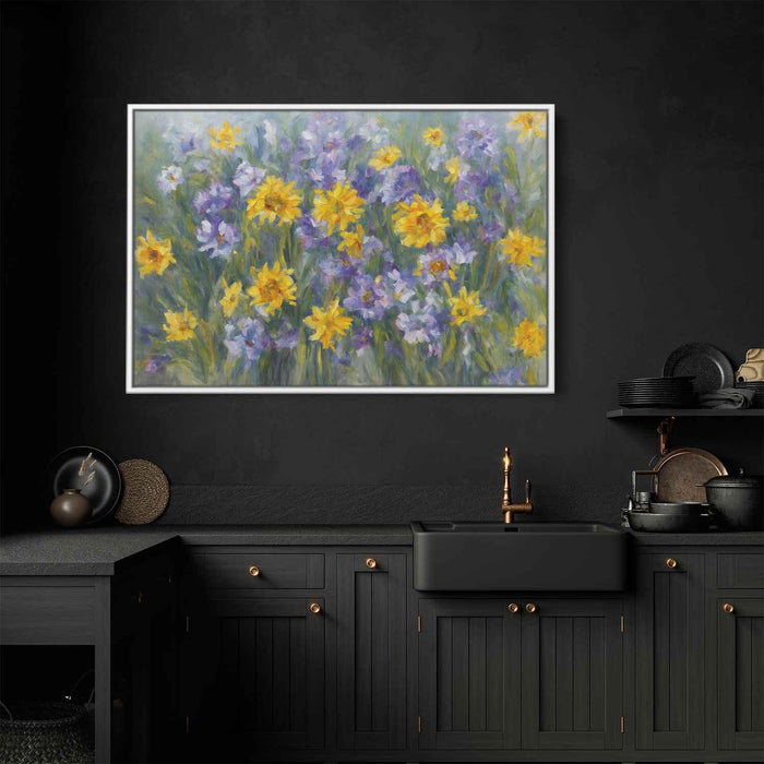 Modern Oil Daffodils #130 - Kanvah