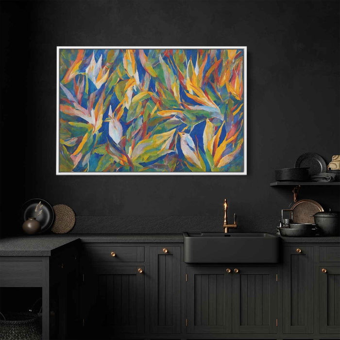 Birds of Paradise Oil Painting #121 - Kanvah