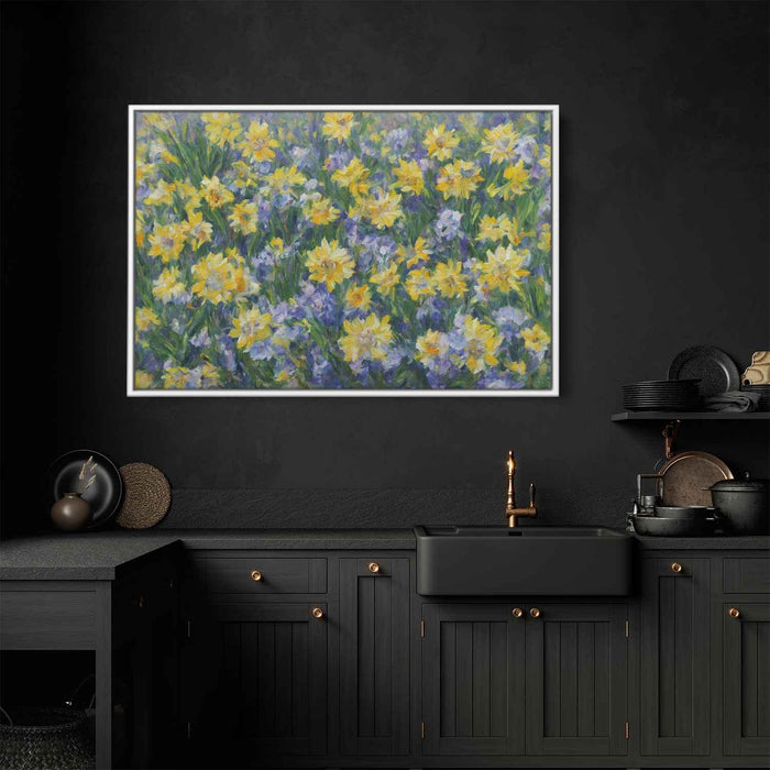 Daffodils Oil Painting #105 - Kanvah