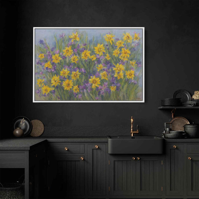 Daffodils Oil Painting #122 - Kanvah