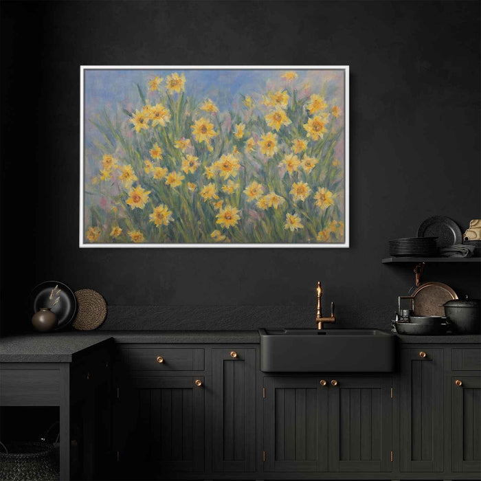 Daffodils Oil Painting #126 - Kanvah