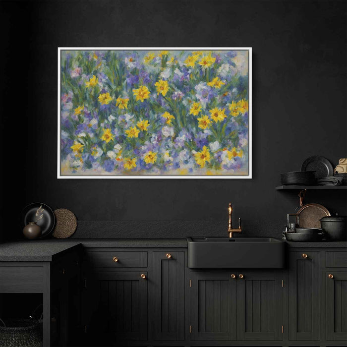 Daffodils Oil Painting #127 - Kanvah