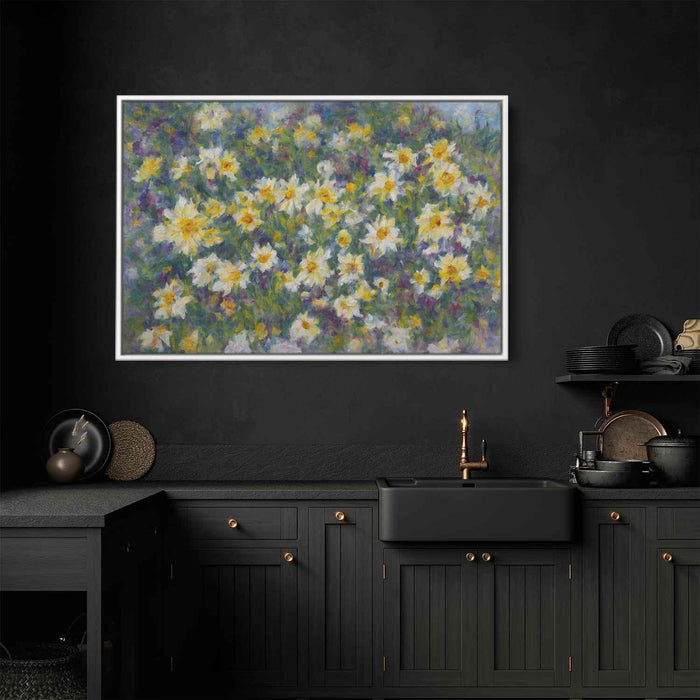 Daffodils Oil Painting #129 - Kanvah