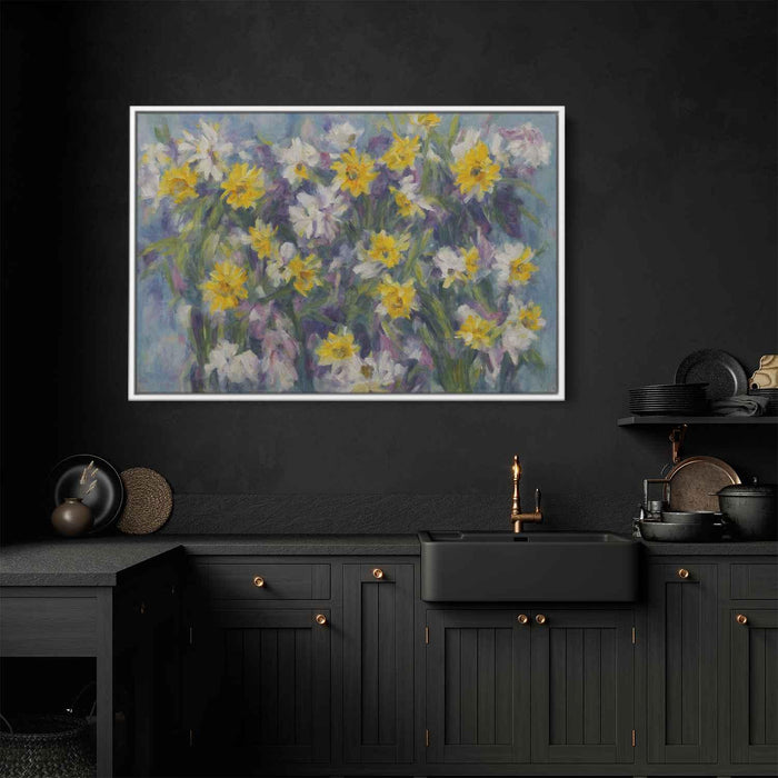 Daffodils Oil Painting #132 - Kanvah