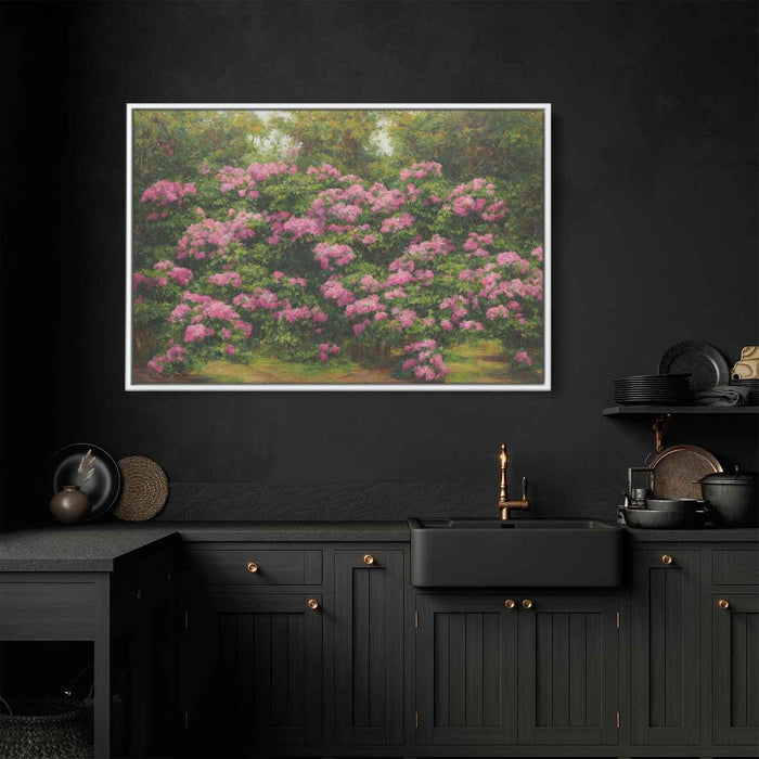 Rhododendron Oil Painting #133 - Kanvah