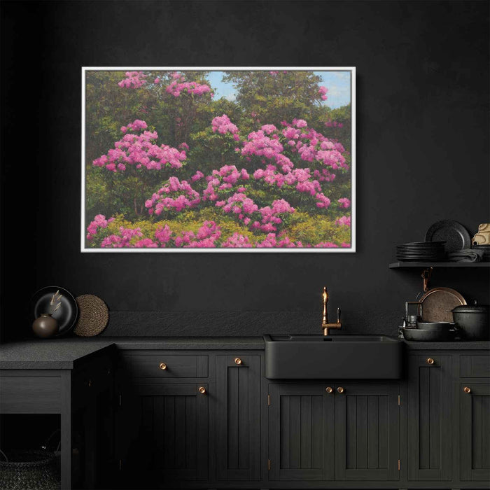 Rhododendron Oil Painting #136 - Kanvah