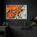 Orange Abstract Splatter #131 - Kanvah