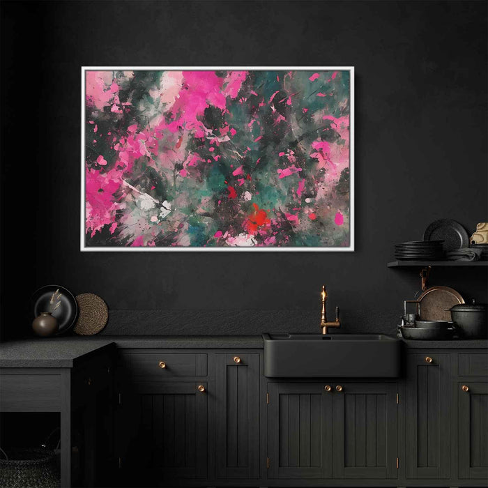 Pink Abstract Splatter #130 - Kanvah