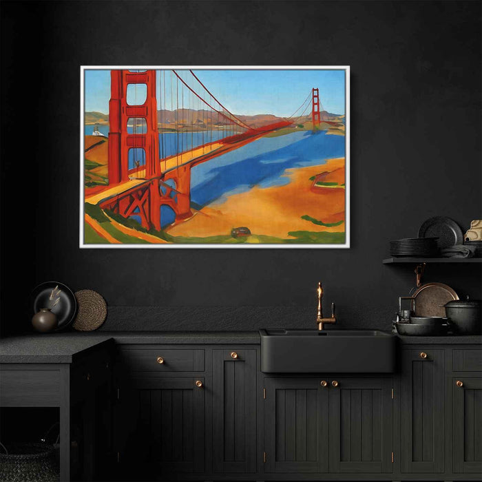 Realism Golden Gate Bridge #121 - Kanvah