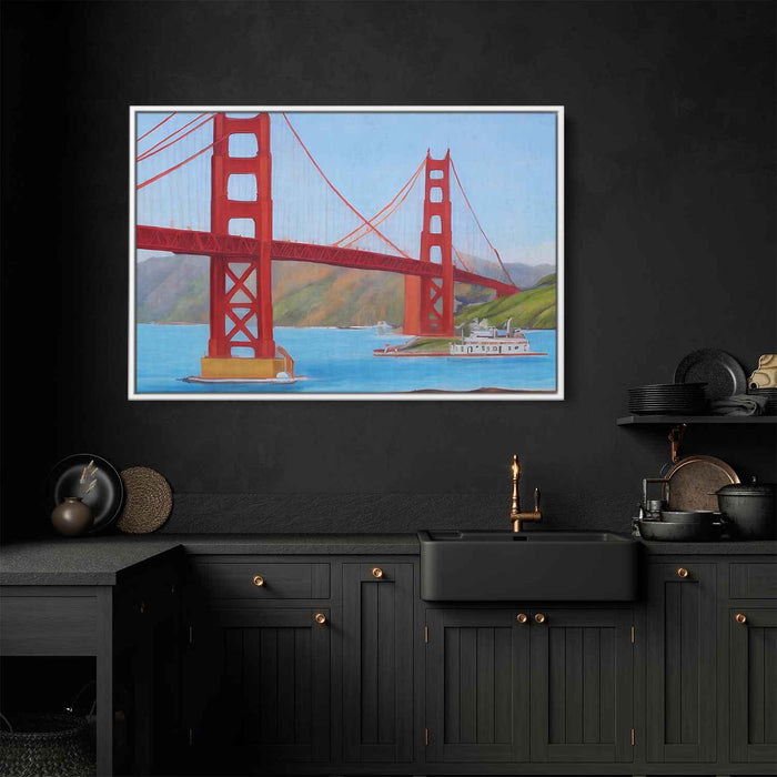 Realism Golden Gate Bridge #130 - Kanvah