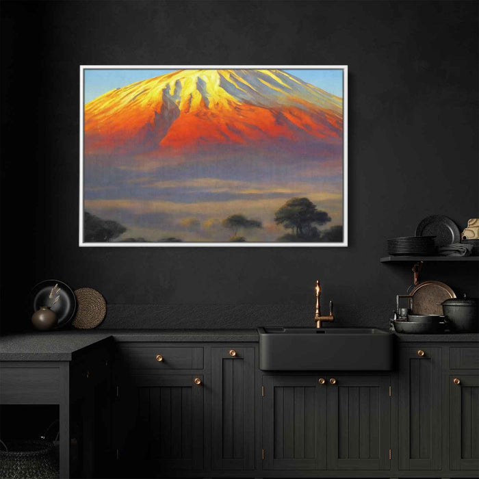 Realism Mount Kilimanjaro #132 - Kanvah