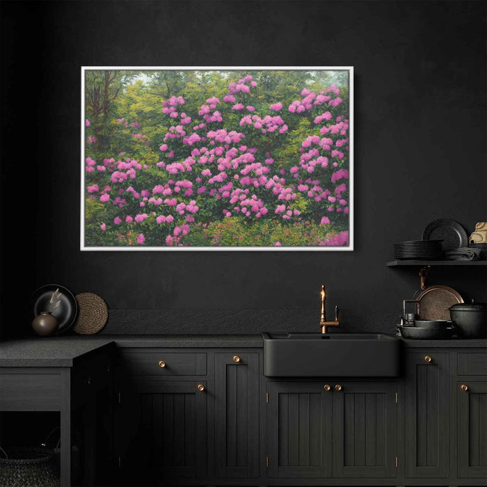 Realistic Oil Rhododendron #121 - Kanvah