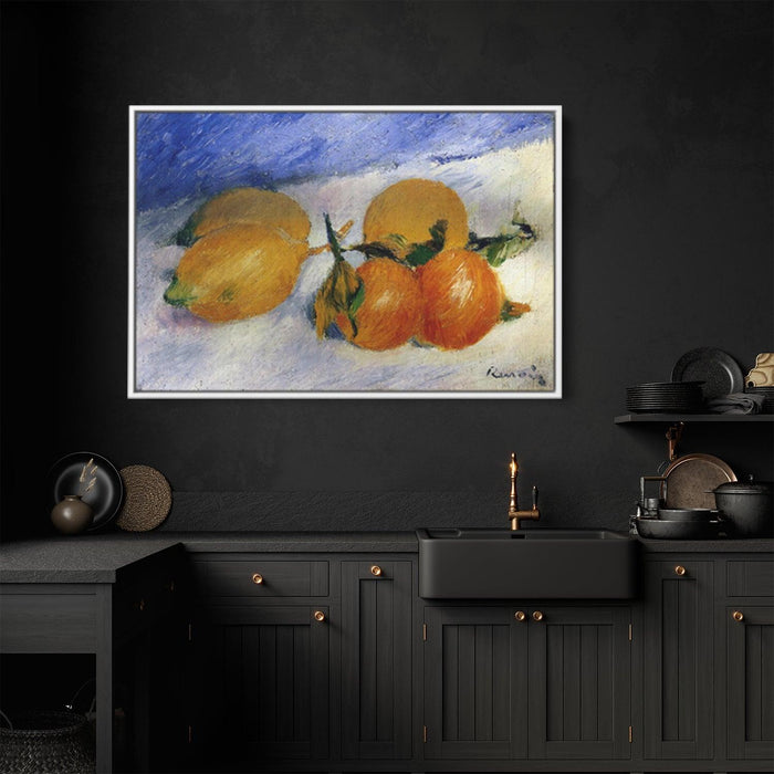 Still Life with Lemons and Oranges by Pierre-Auguste Renoir - Canvas Artwork