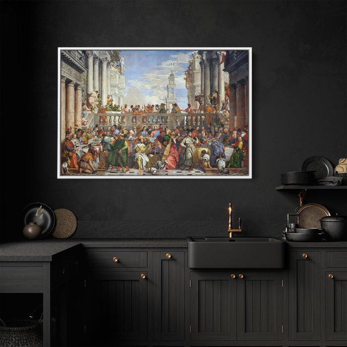 The Wedding Feast at Cana by Paolo Veronese - Canvas Artwork