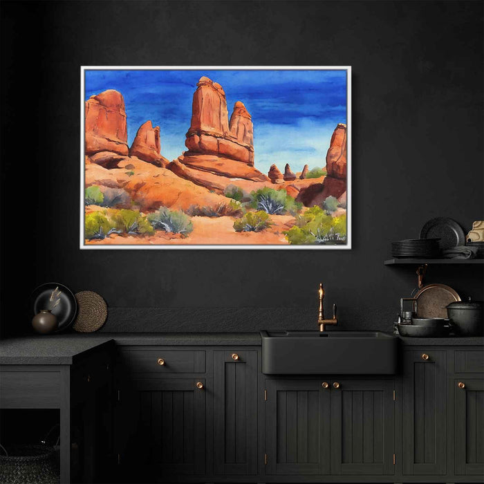 Watercolor Arches National Park #108 - Kanvah