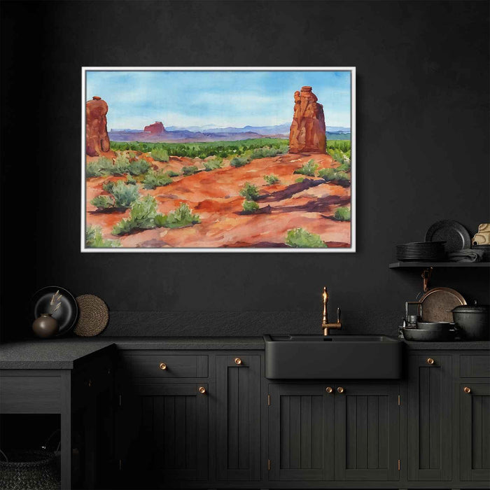 Watercolor Arches National Park #122 - Kanvah