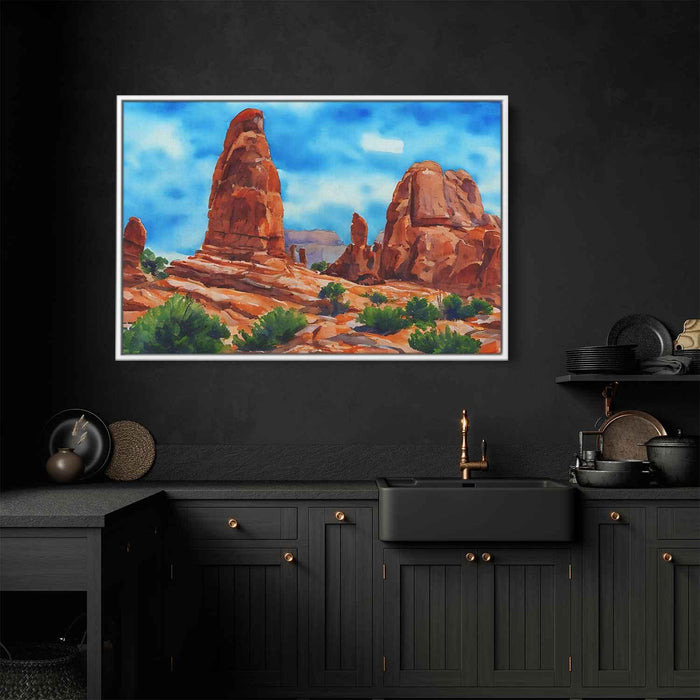 Watercolor Arches National Park #123 - Kanvah