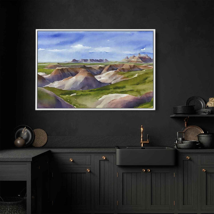 Watercolor Badlands National Park #102 - Kanvah