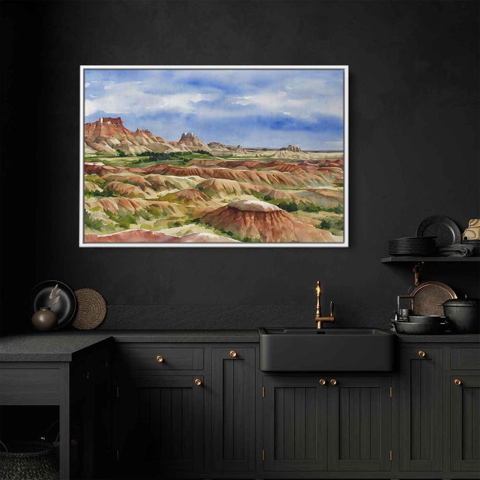 Watercolor Badlands National Park #105 - Kanvah