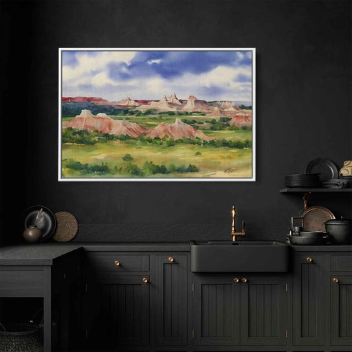 Watercolor Badlands National Park #108 - Kanvah