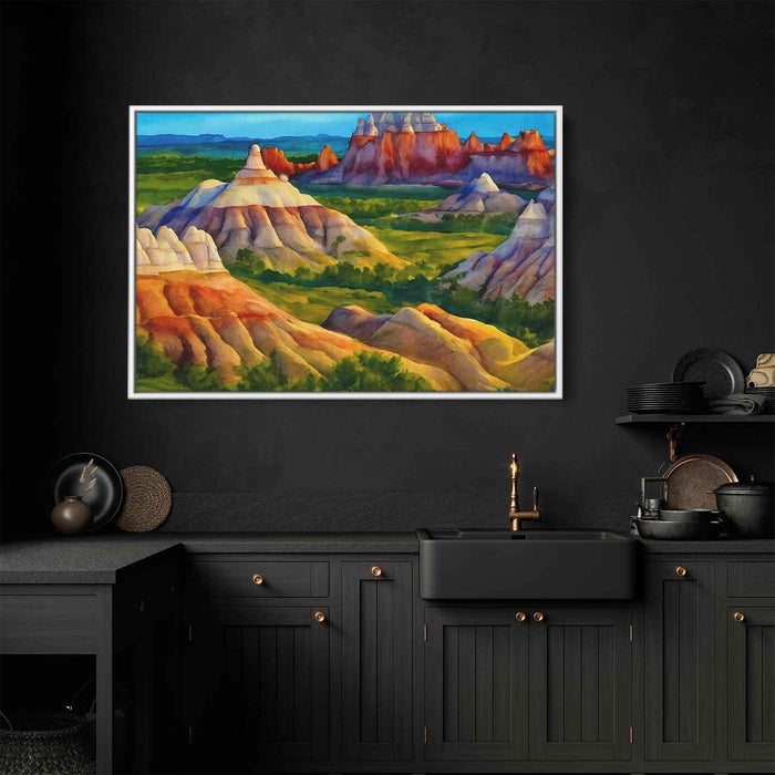 Watercolor Badlands National Park #115 - Kanvah