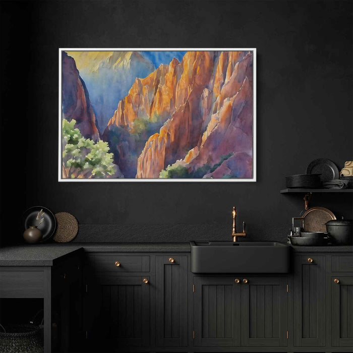 Watercolor Black Canyon of Gunnison #101 - Kanvah