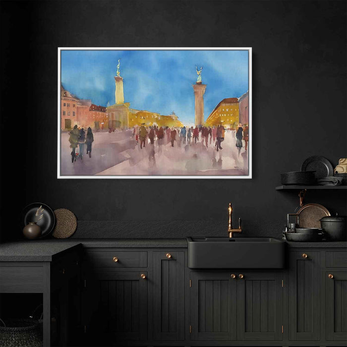 Watercolor Brandenburg Gate #132 - Kanvah