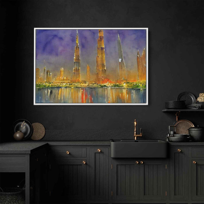 Watercolor Burj Khalifa #132 - Kanvah